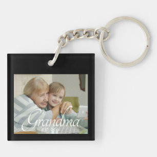 Cadeau photo de grand-mère établie