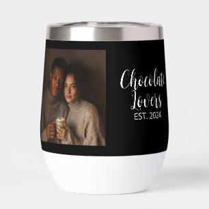Cadeau photo établi pour couple amateur de chocola