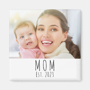 Cadeau Photo Magnet Maman
