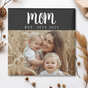 Cadeau Photo Magnet Maman Etablie