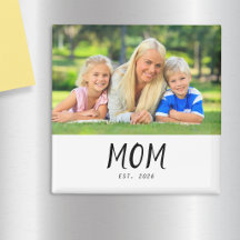 Cadeau Photo Magnet pour Maman