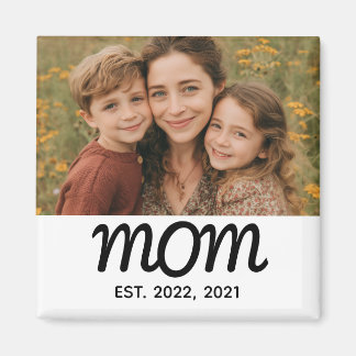 Cadeau photo Magnet pour Maman