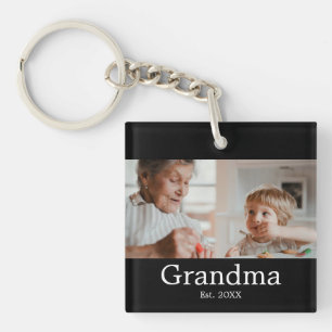 Cadeau Photo Moderne Établie par Grand-mère