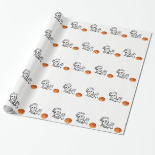 Cadeau Pizzaman en papier d'enveloppement