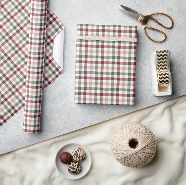 Cadeau Plaqué Pour Les Mots De Noël Papier Enveloppé (Artisanat)