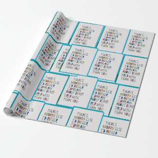 CADEAU PLATS DE BEAUCOUP DANS LE PAPIER À WRAPPER