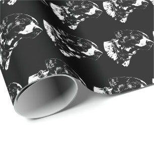 Cadeau Pointeur Chien Papier-cadeau Chien de sport Papier