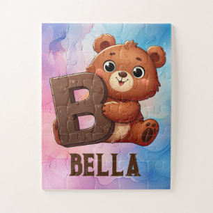 Cadeau pour enfant avec nom personnalisé puzzle