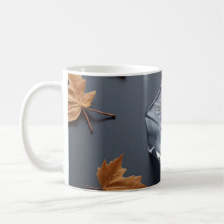 Cadeau pour femme de tasse de café de la feuille d
