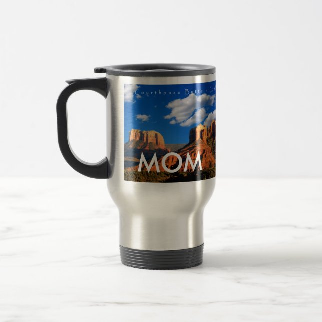 Cadeau pour la MAMAN - tasse de voyage de Sedona (Gauche)