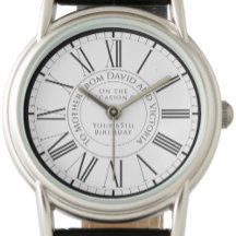 Cadeau pour Mère sur sa montre d'anniversaire