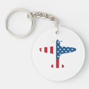 Cadeau pour pilote vétéran d'avion avec drapeau am