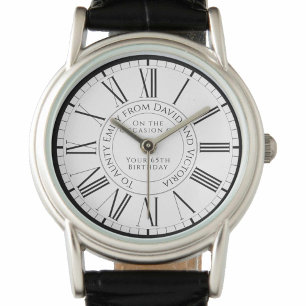 Cadeau pour une tante sur sa montre d'anniversaire