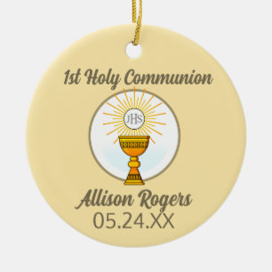 Cadeau précieux ! Ornement de première communion