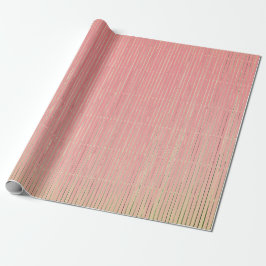 Cadeau RECTIFICATEUR EN Papier AVEC DES STRIPES VERTES FA