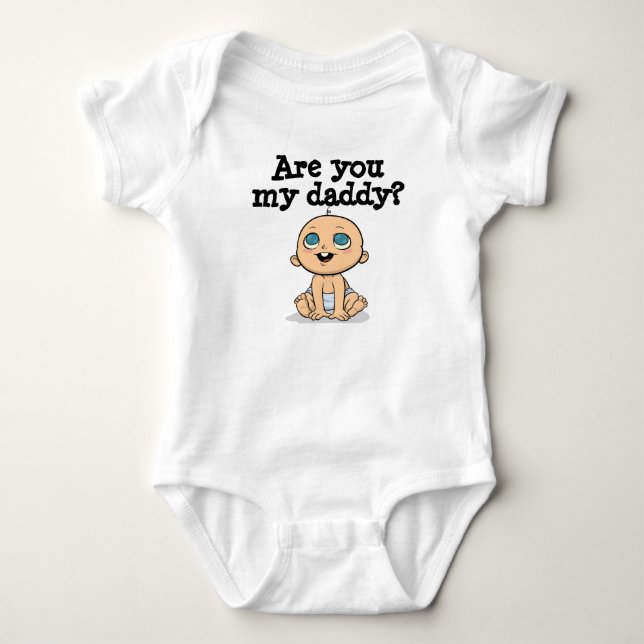 Cadeau romper voor de aanstaande papa baby strampler (Vorderseite)