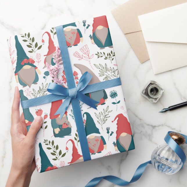 Cadeau Rouleau de papier à enveloppement floral (Cadeaux)