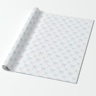 Cadeau Rouleaux de papier d'emballage en gros bleu grandm