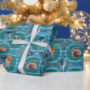 Cadeau Rouleaux en papier d'emballage Bubbly Seas 2