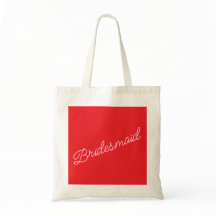Cadeau Sac fourre-tout de la servante de la mariée