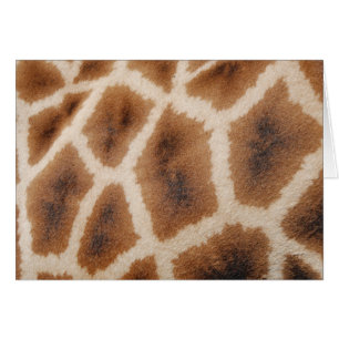 Cadeau sauvage de poster de animal de motif