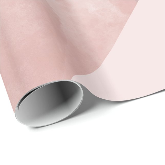 Cadeau S'est levé rougit papier d'emballage (Coin rond)