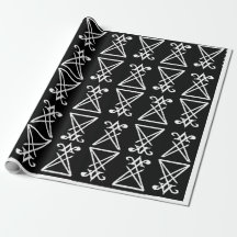 Sigil de papier d'emballage de Lucifer