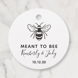 Cadeau Signifie être les étiquettes de faveur de mariage,