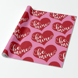 Cadeau Soyez le papier d'enveloppement du coeur