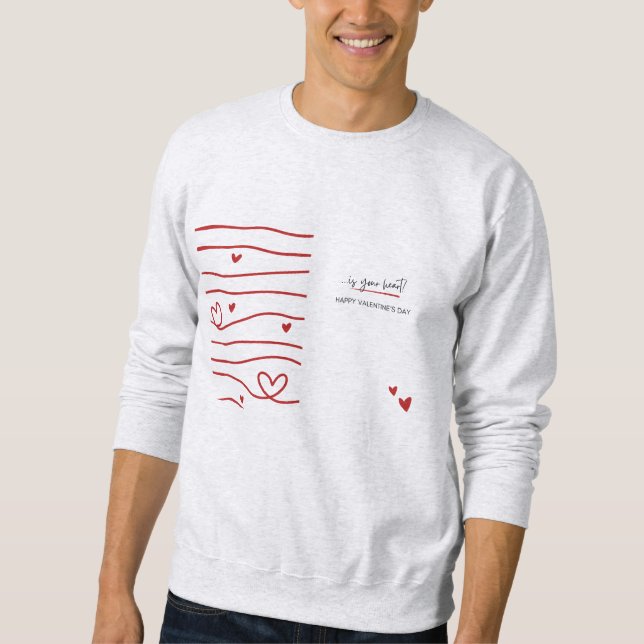 cadeau sweatshirt pour la Saint-Valentin (Devant)