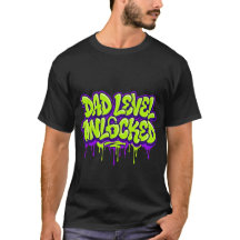 Cadeau T-Shirt Graffiti Néon Urbain Throw-up