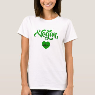 Cadeau T-Shirt Végétalien Éco-Responsable Sain pou