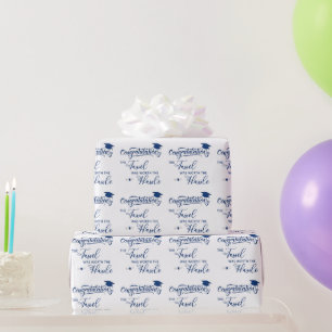 Cadeau Tassel Worth the Hassle Graduation Wrapping Papier