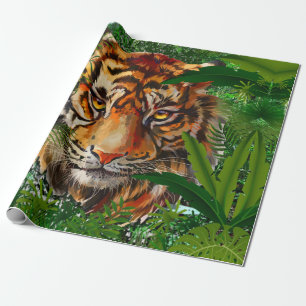 Cadeau Tigre   Papier d'enveloppement du tigre de la jung