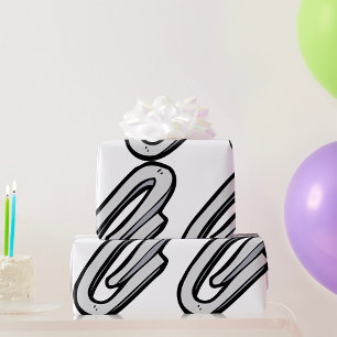 Cadeau Trombone à papier argenté Fournitures et papeterie