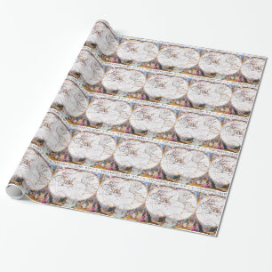 Cadeau Une Nouvelle Carte Du Papier Terraqueux D'Envelopp