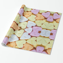 Valentines - Papier à envelopper