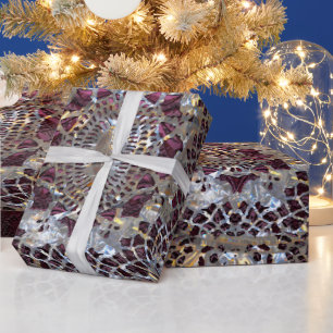 Cadeau Vieux Hollywood Chic Élégant Papier d'enveloppem