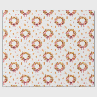 Cadeau Wreaths - Papier d'enveloppement aquarelle - Vache