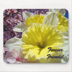 Cadeaux Amis pour toujours ! tapis de souris Fleur