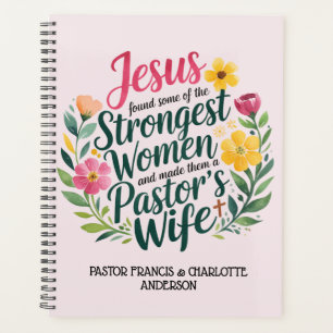 Cadeaux d'appréciation de la femme ✝️ Pasteur pers