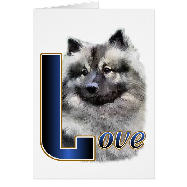 Cadeaux d'art Keeshond (Devant)
