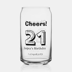 Cadeaux de 21 ans en lettres grasses nom garçon ho