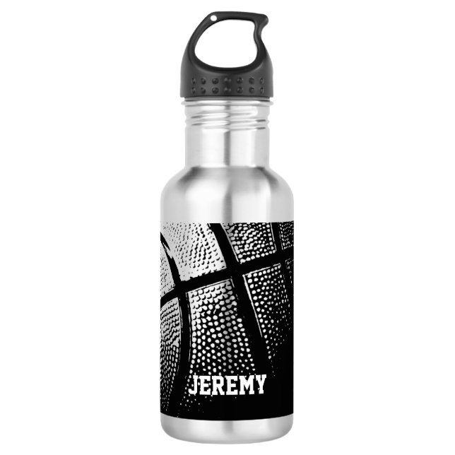 Cadeaux de basket-ball Bouteilles d'eau de sport p (Devant)