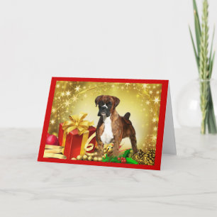 Cadeaux de carte de Noël de boîte