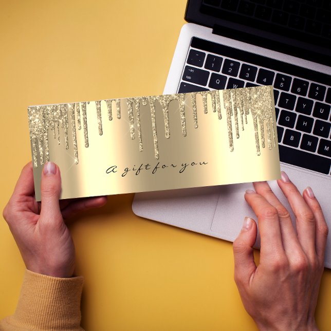 Cadeaux de certificat Faux Gold maquillage Petit (Créateur téléchargé)