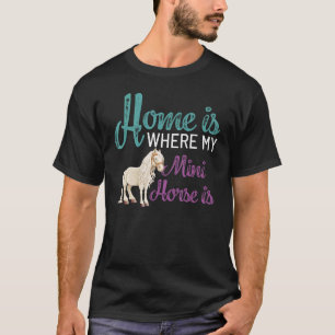 Cadeaux de cheval miniature T-shirt de poney minia