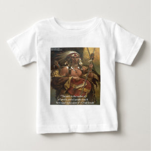 Cadeaux de citation Chef Joseph & Nature T-shirts 