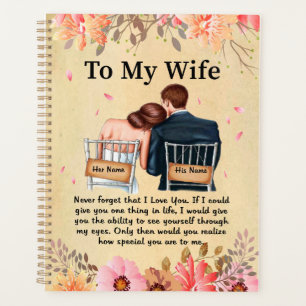 Cadeaux de femme   Lettre À Ma Femme Amour Du Mari