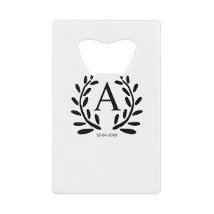 CADEAUX DE GARÇON D'HONNEUR MONOGRAMMÉES ANNÉE DAT